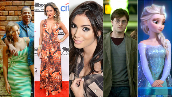 Beyonce, Jay Z, Claudia Leitte, Anitta, Harry Potter, Elsa Beyonce, Jay Z, Claudia Leitte, Anitta, Harry Potter, Elsa